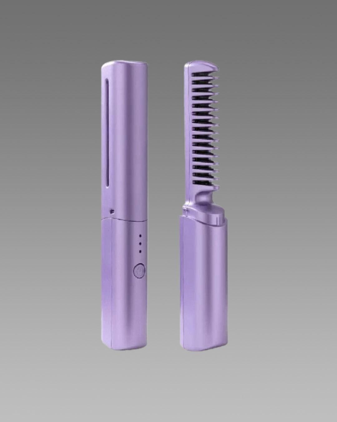 Portable Rechargeable Hair Straightener Comb – Cordless & Travel Friendly 👉 CASH ON DELIVERY AVAILABLE 👈