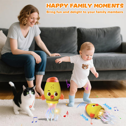 ‎🐙 Smart Dancing Octopus Toy with censor Music & Colorful Lights