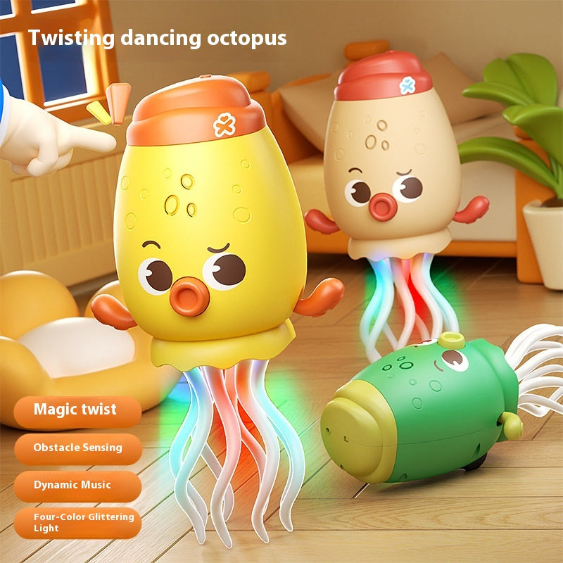 ‎🐙 Smart Dancing Octopus Toy with censor Music & Colorful Lights