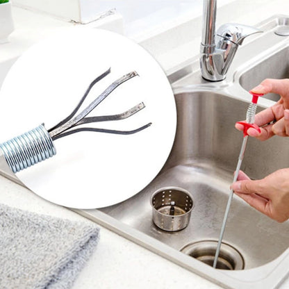 Sink Cleaner Stick with hook – Easy Drain cleaner & Blockage Remover